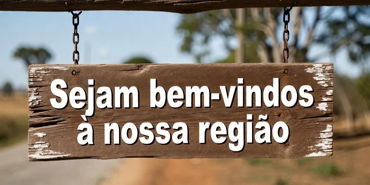 Bem-vindos à nossa região
